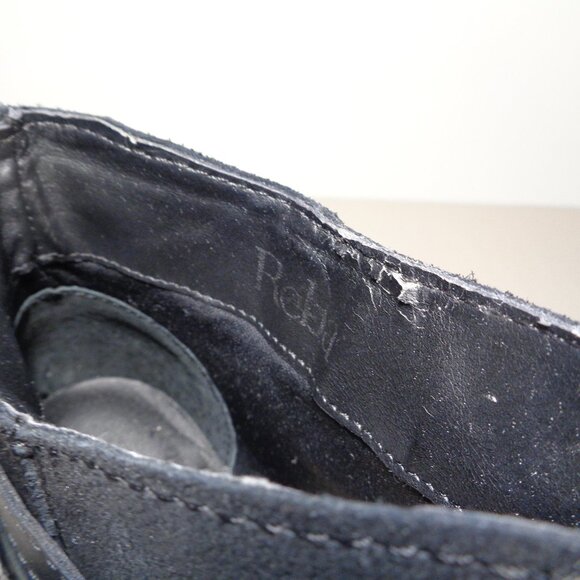 Reba Size 7.5 M / ZANIA / Black / Leather / Heeled Ankle Boots New Women's Shoes - Picture 16 of 16